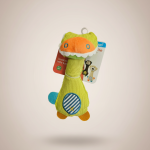 Sonajero de Peluche para Bebé – Diseño Dinosaurio (JollySky)