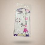 Clip Porta Chupete Super Baby – Rosa